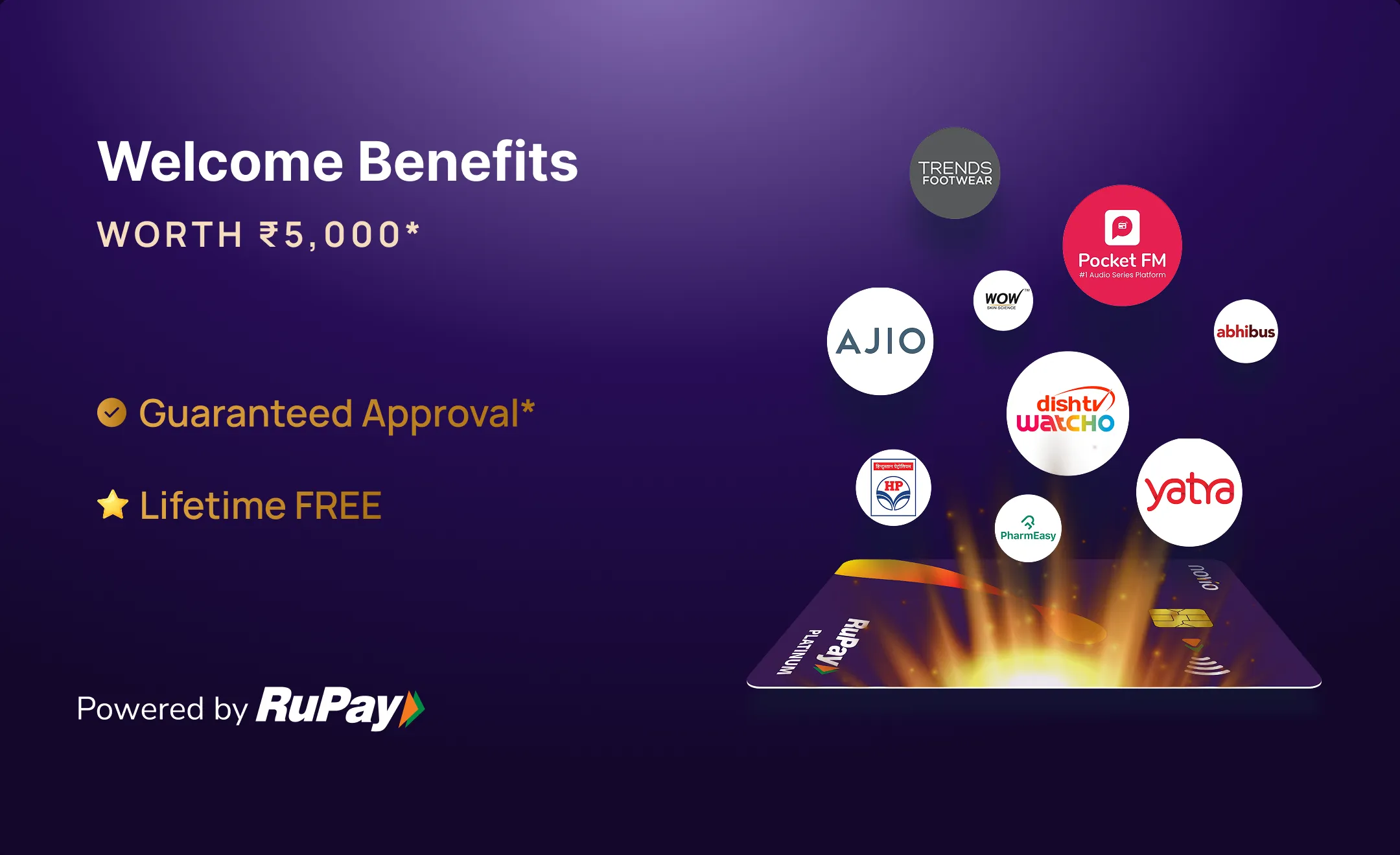 11000+ savings on daily spends